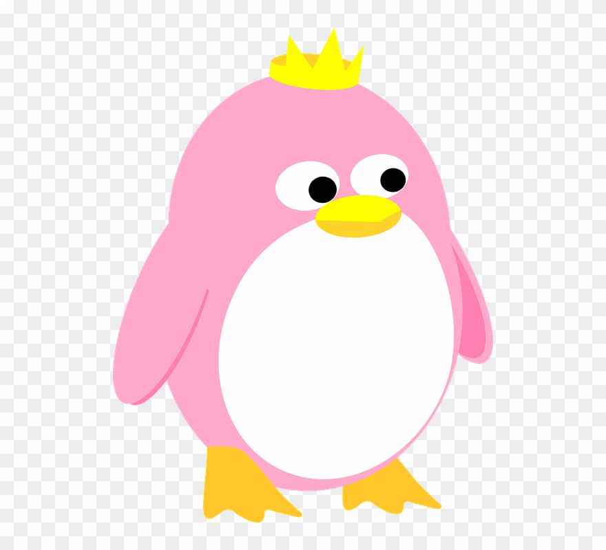 Emperor Penguin Antarctica King Penguin - Penguin Clipart Princess - Png Download
