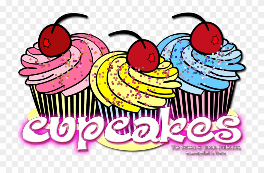 Png Black And White Stock Sweets Treats Collection - Cupcake Clipart