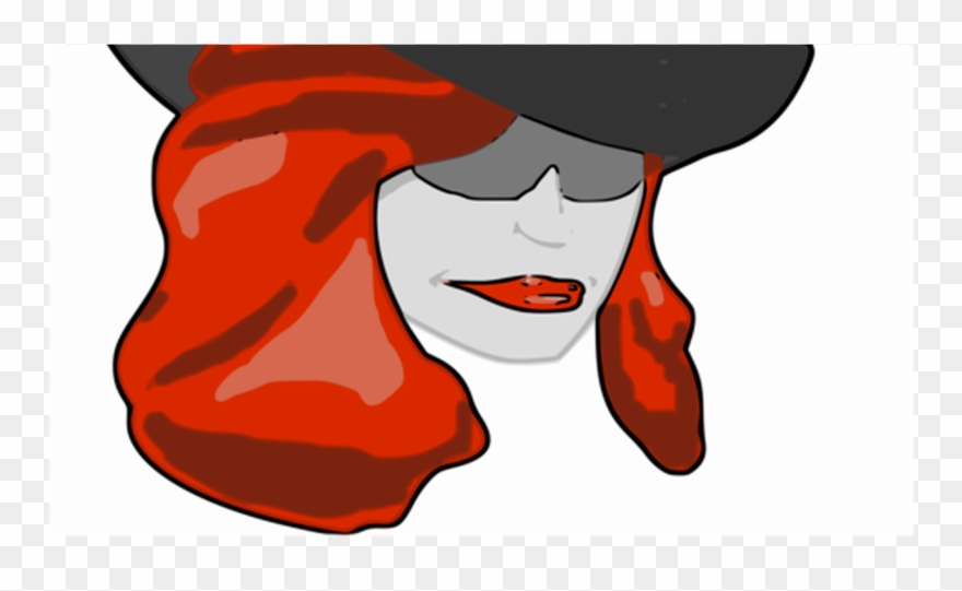 Cartoon Drawing Female Line Art Free Commercial Clipart - Detective - Png Download