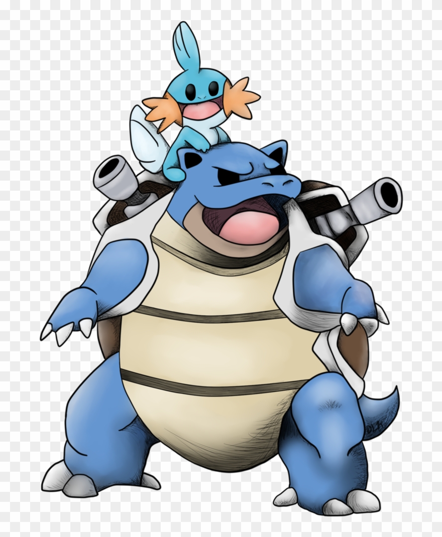 Graphic Free Stock Blastoise Drawing Tattoo - Pokémon Clipart
