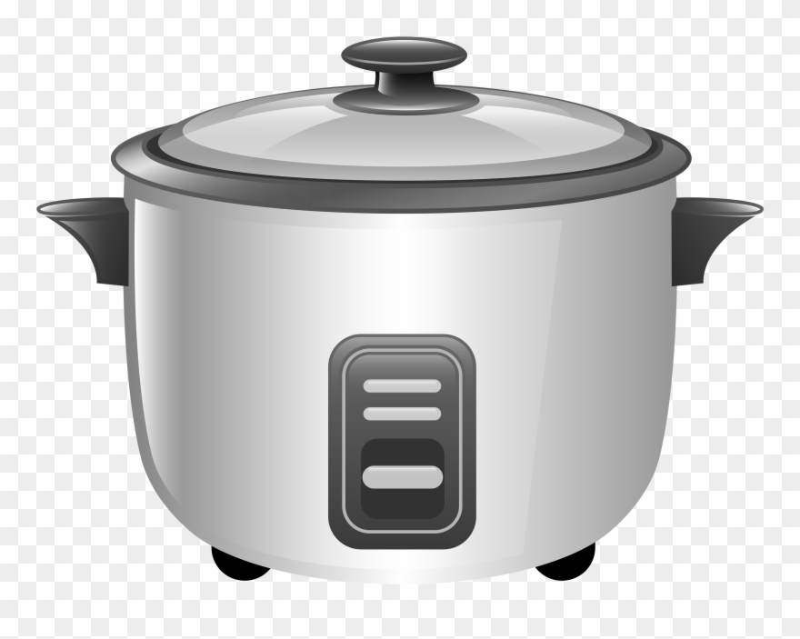 Kitchen Utensil Home Appliance Clip Art Cookware - Rice Cooker Clipart Png Transparent Png