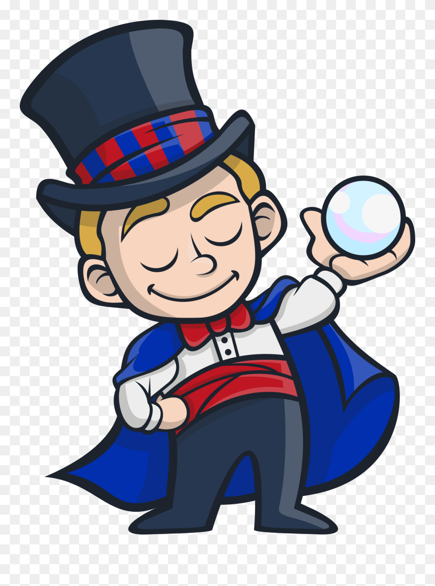 Imagenes De Un Mago Clipart