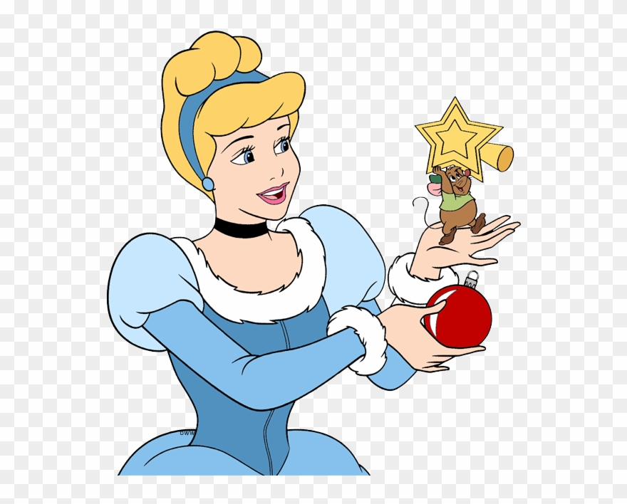 Disney Princess Christmas Clip Art - Hallmark Ornament, Disney Cinderella's Carriage Glass - Png Download