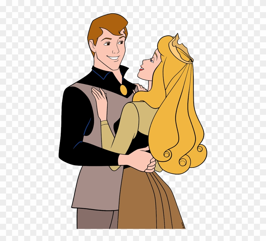 Phillip Singing Aurora, - Cartoon Clipart