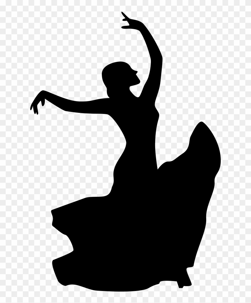 Belly Dancer Silhouette Clip Art At Getdrawings - Dance Icon Png Transparent Png