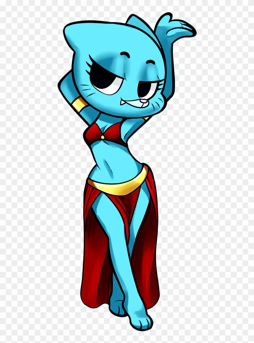 Nicole Belly Dancer By To Nio-d6n4i8z - Amazing World Of Gumball Nicole Sexy Clipart