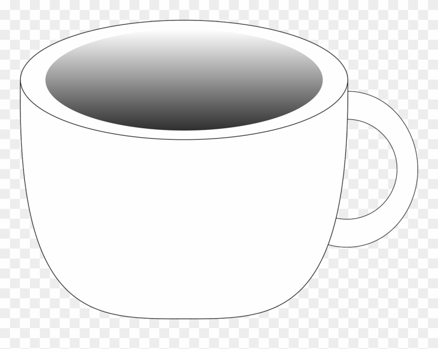 Onlinelabels Clip Art - White Cartoon Cup Png Transparent Png