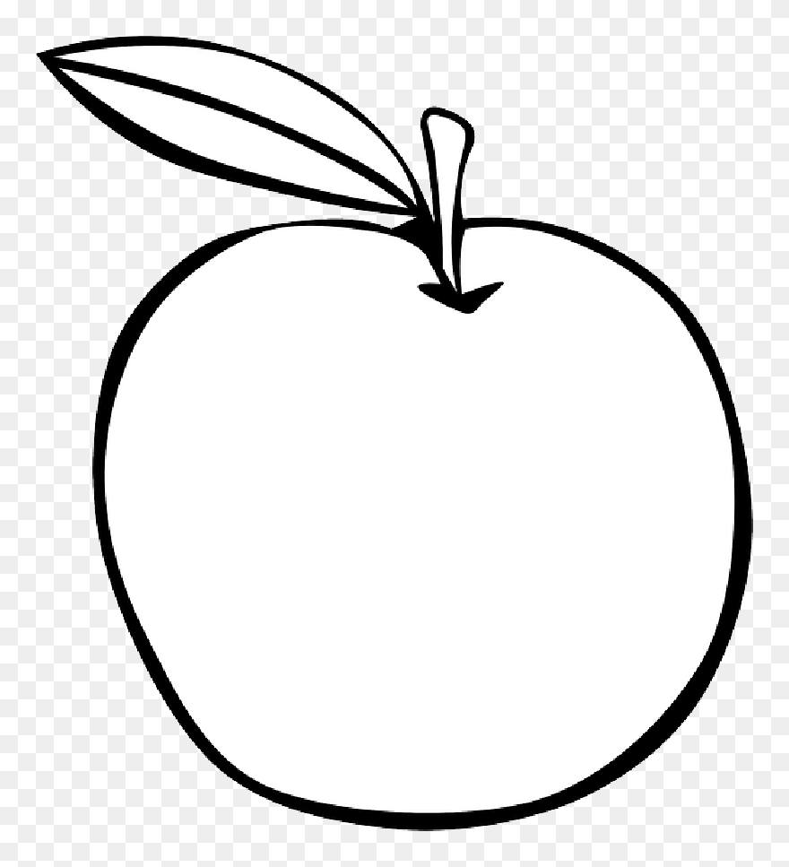 Fruit Vegetable Drawing Tomato Berry - Fruit Clip Art Black And White - Png Download