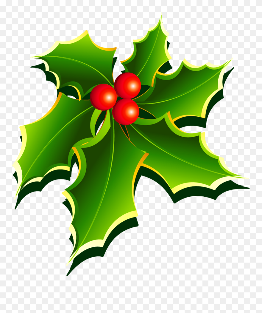 Christmas Mistletoe Clipart Nice Clip Art - Mistletoe Clipart - Png Download