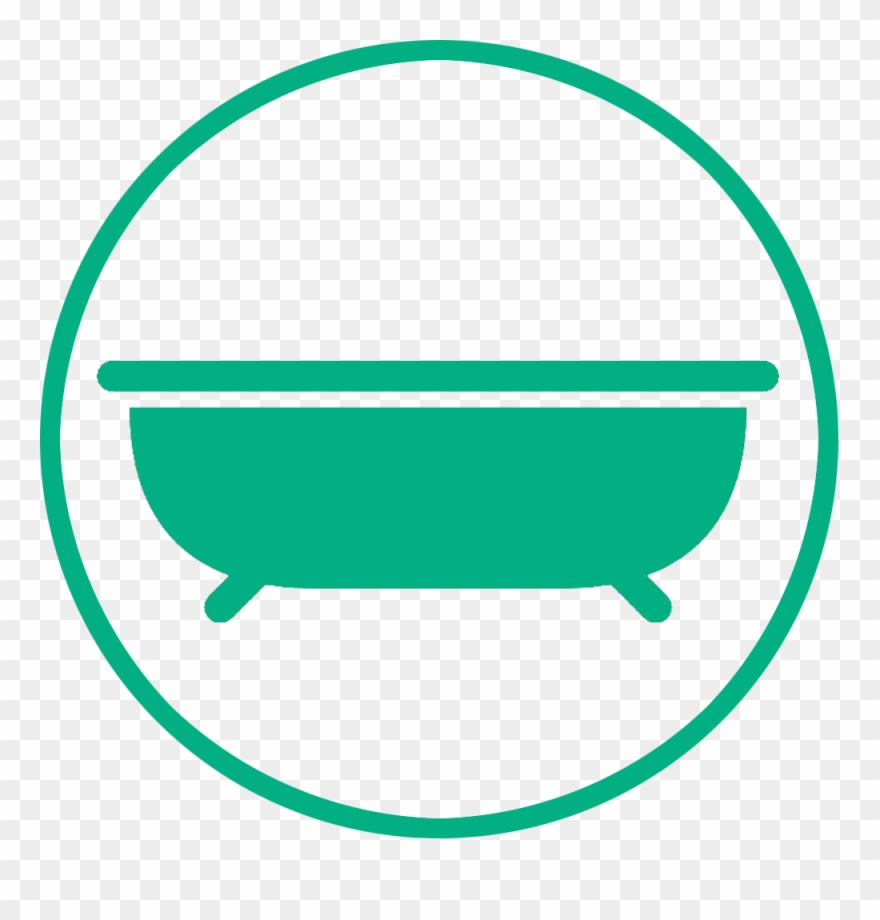 Bathtub Or Jacuzzi - Bathtub Vector Png Clipart