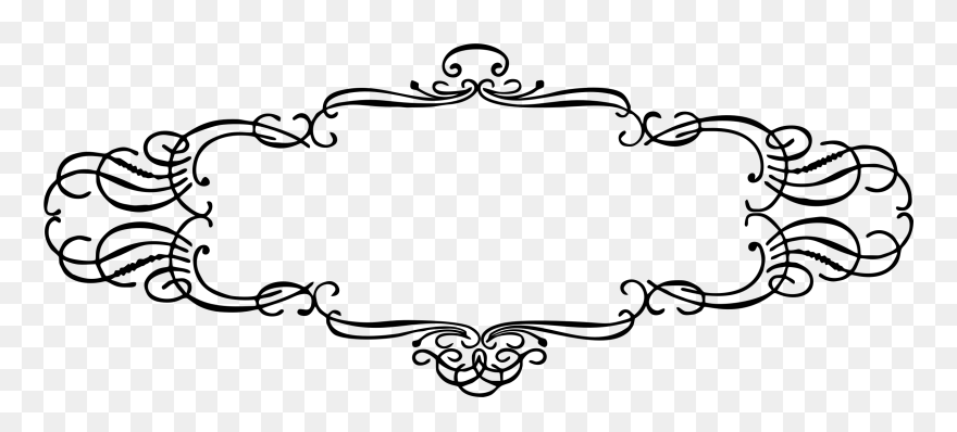 Line Art Picture Frames Decorative Arts Decoupage - French Frame Png Clipart