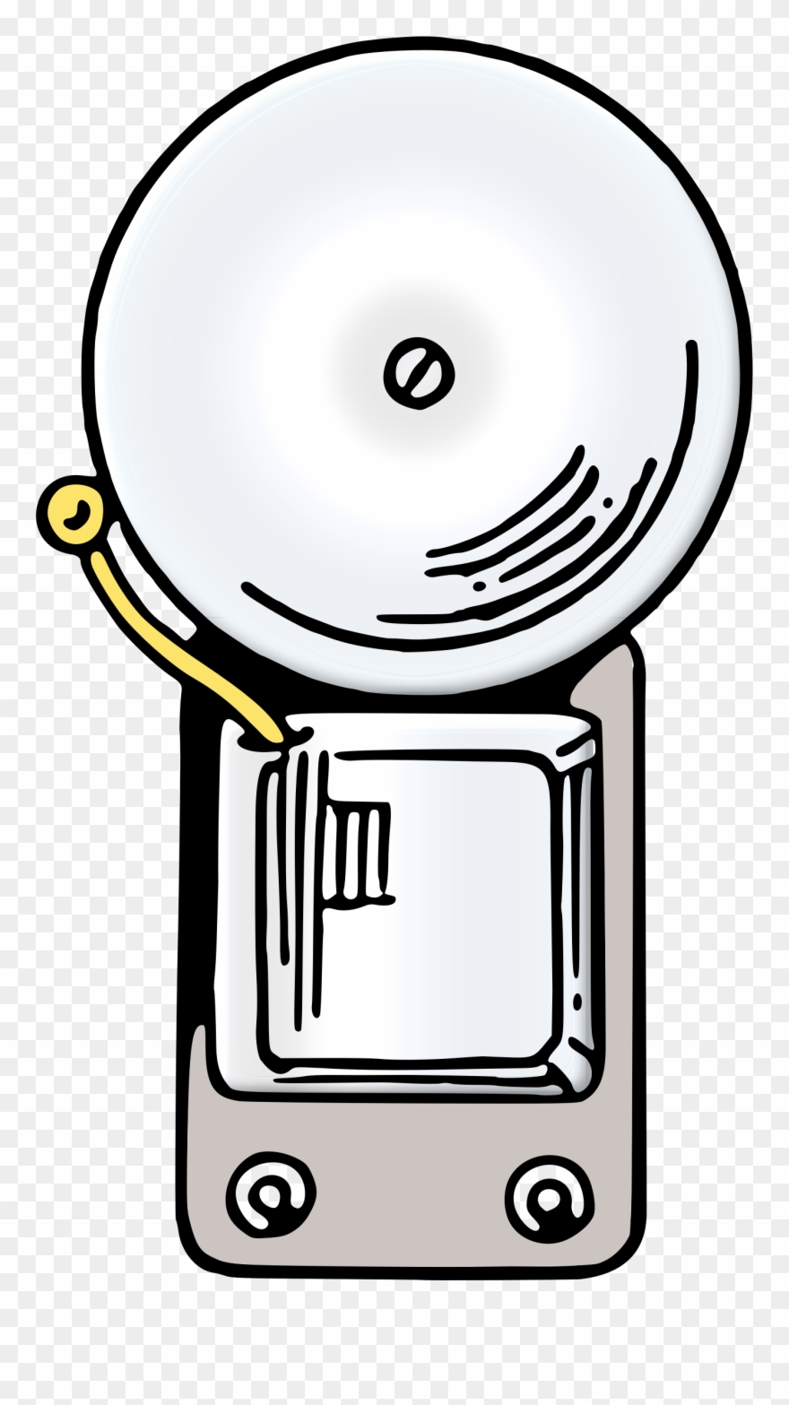 Big Image - Electric Door Bell Clipart - Png Download