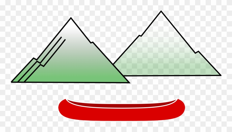 Canoeing And Kayaking Canoeing And Kayaking Computer - Side View Canoe Clipart - Png Download