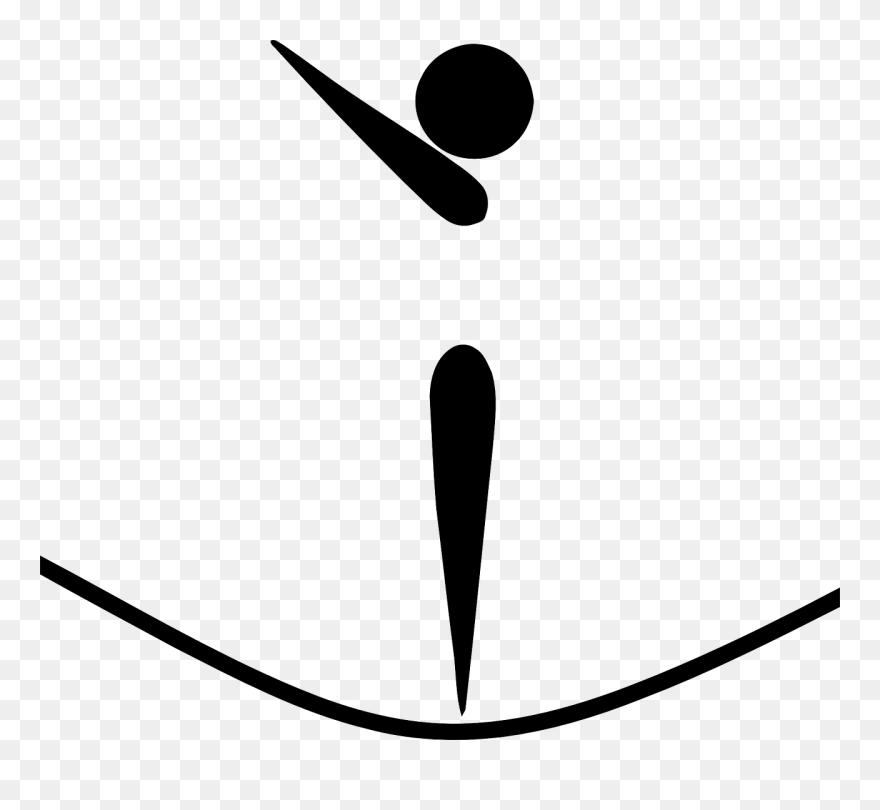 Olympic Sports Pictograms Olympic Sports Gymnastics - Trampoline Pictogram Clipart