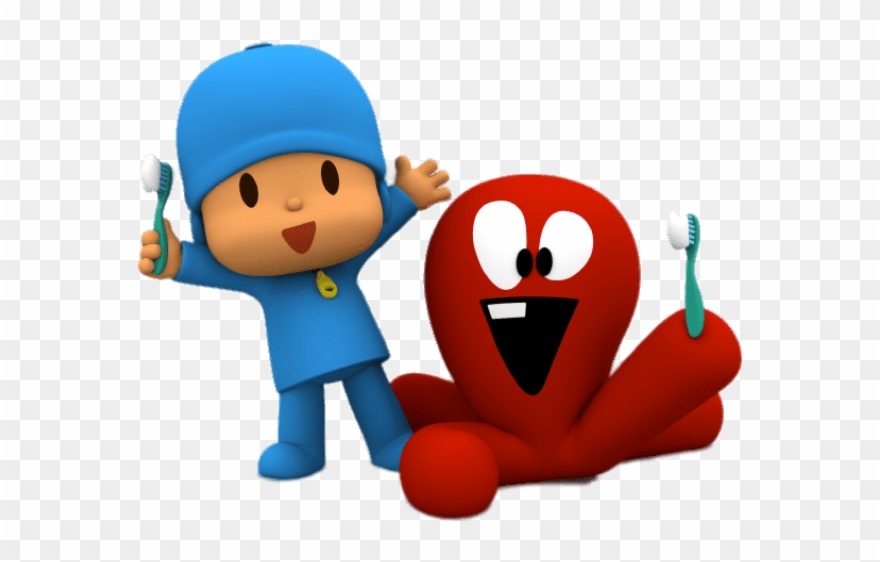Clip Black And White Library Pocoyo And Fred Png - Pocoyo Fred Transparent Png