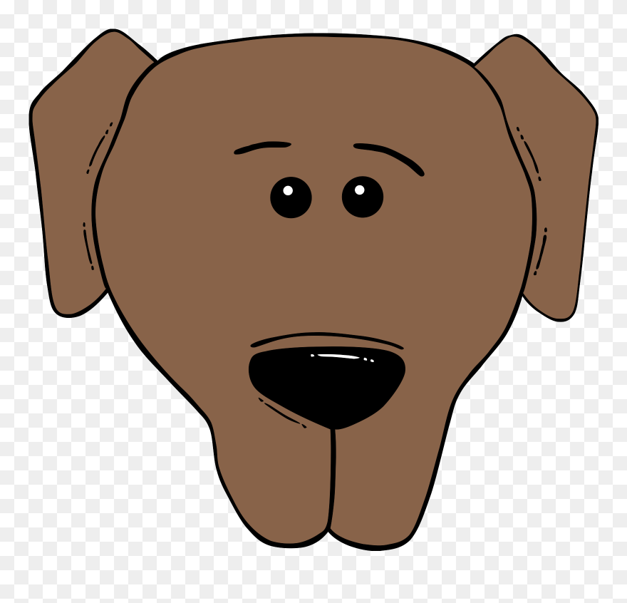 Lab Dog Face Cartoon Clipart (183988) PinClipart