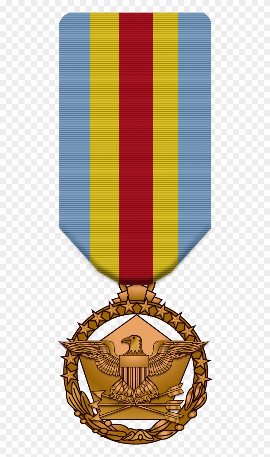 Military Outstanding Volunteer Service Medal - Medal Clipart