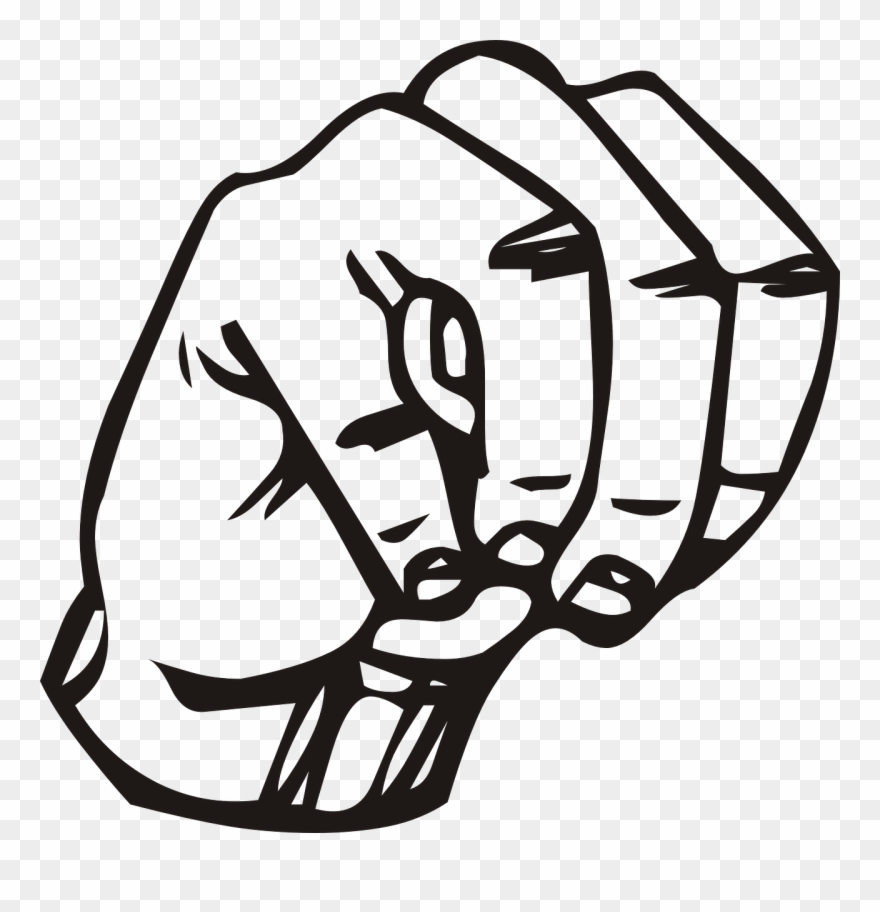 American Sign Language M Clipart