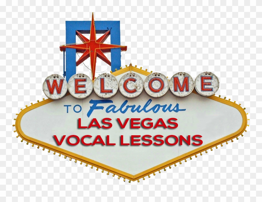 Las Vegas Vocal Lessions - Welcome To Las Vegas Sign Clipart
