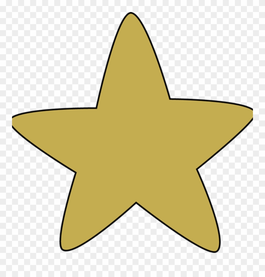 Gold Star Clip Art Free Gold Star Clipart Clipart Panda - Star Clipart - Png Download