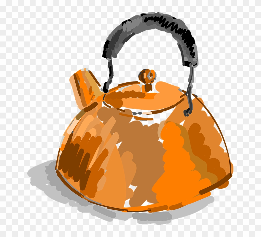 Copper Kettle Clipart - Png Download
