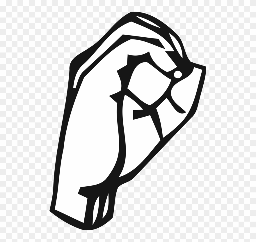 American Sign Language Baby Sign Language - American Sign Language O Clipart