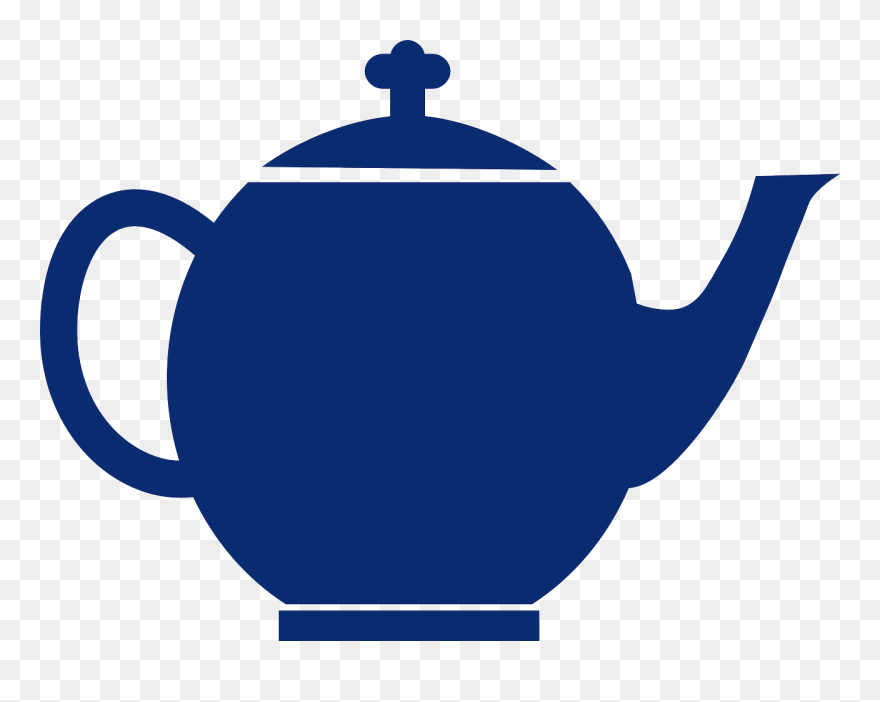 Teapot White Tea Kettle Teacup - Tea Kettle Clip Art - Png Download