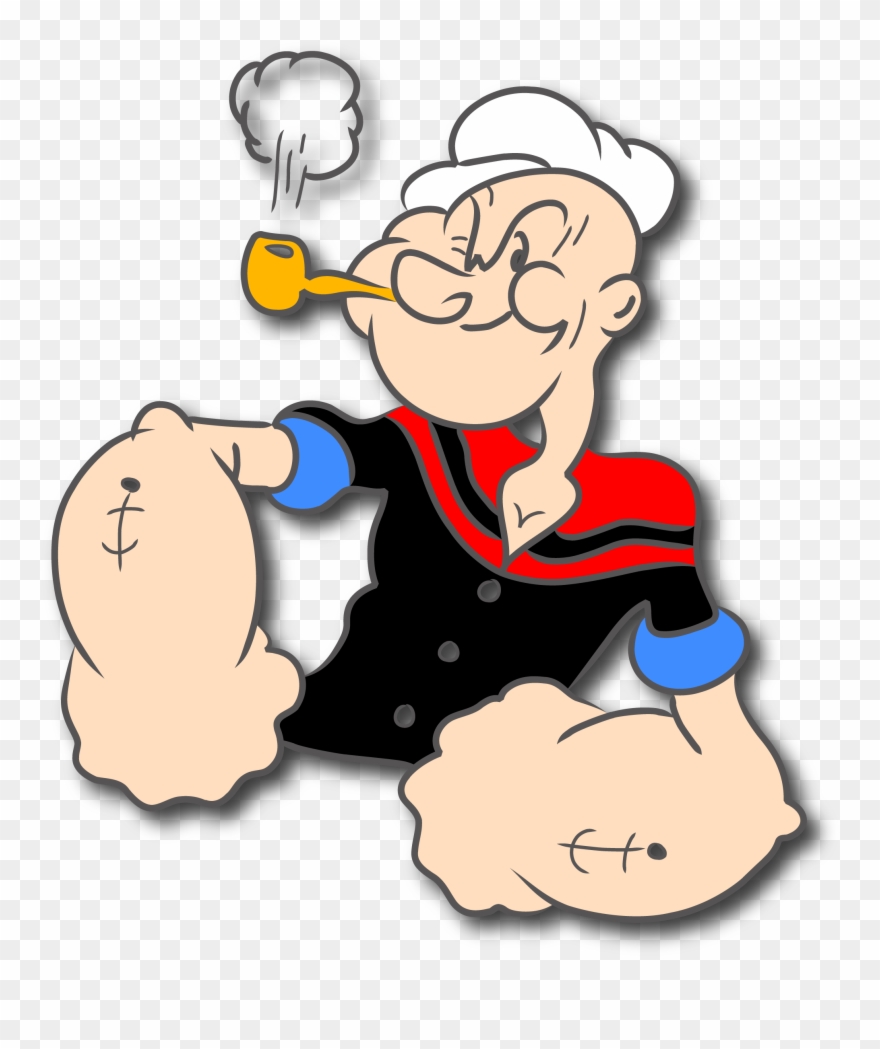 Liver Clipart Animated - Popeye Cartoon Png Transparent Png