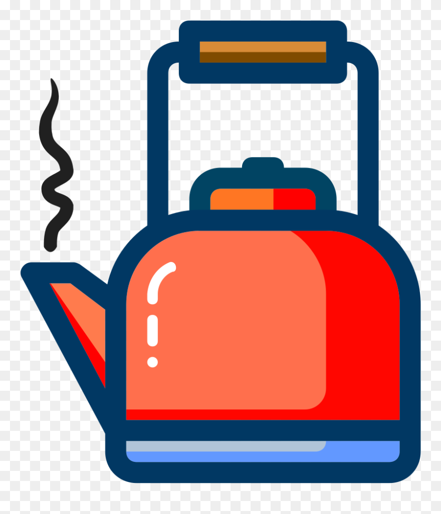 Electric Kettle Computer Icons Teapot Home Appliance - Kettle Clipart - Png Download