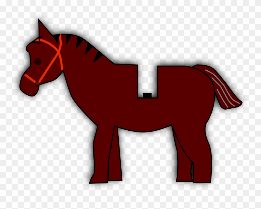 Big Image - Lego Horse Vector Clipart
