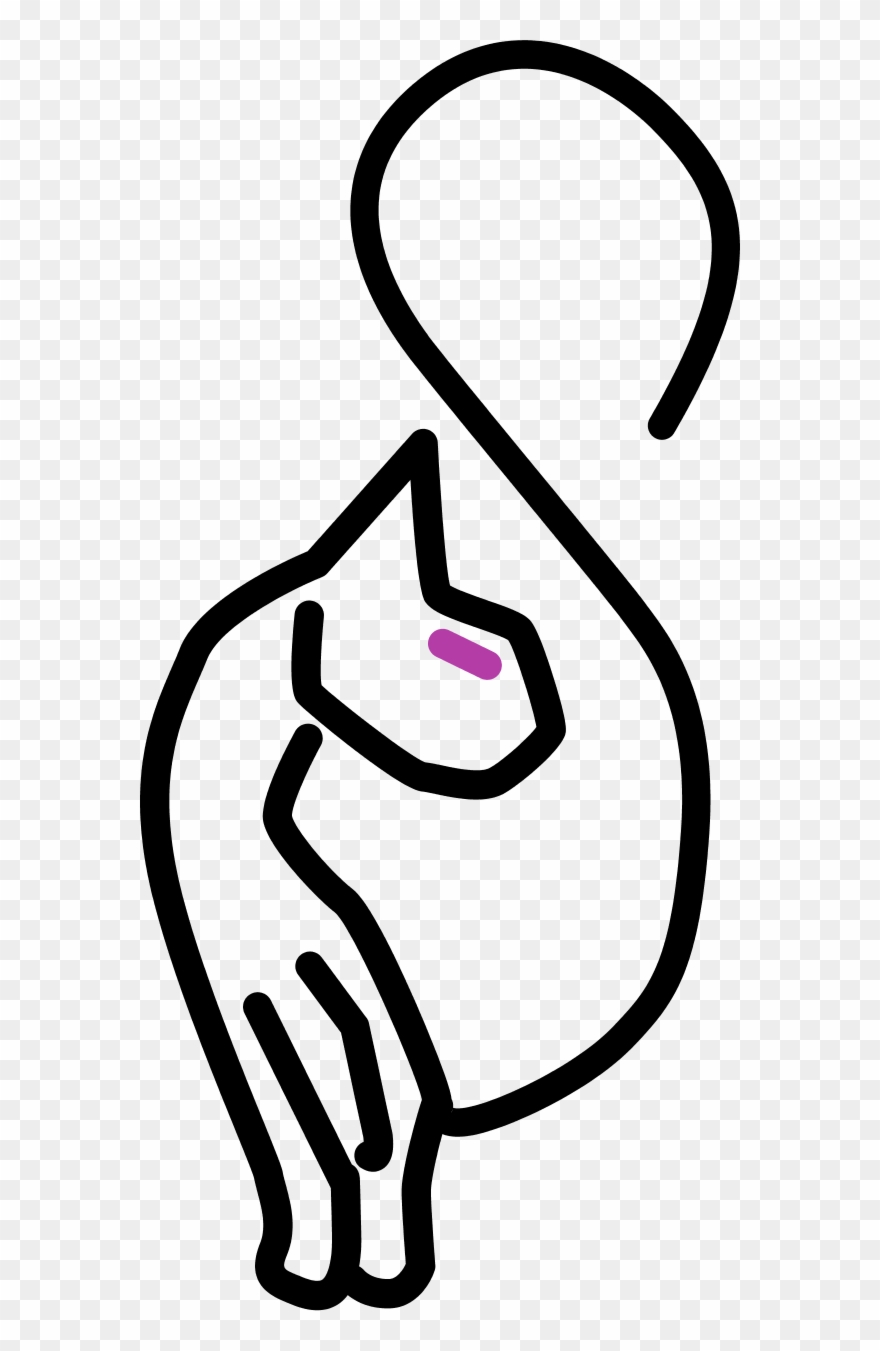 Stylized Kitty Cat - Kitty Cat Symbol Clipart