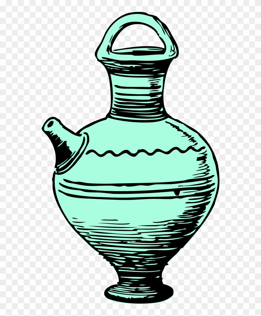 Fishbowl With Castle And A Piece Of Algie - Ceramics Clipart - Png Download