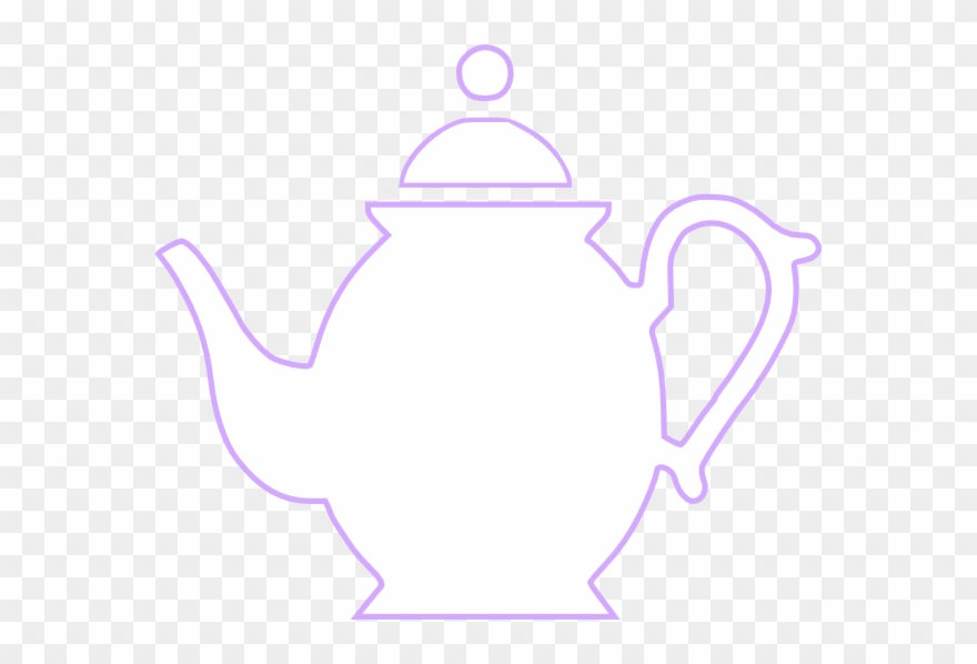 Clip Art At Clker Com Vector Online - Teapot White Clip Art Png Transparent Png