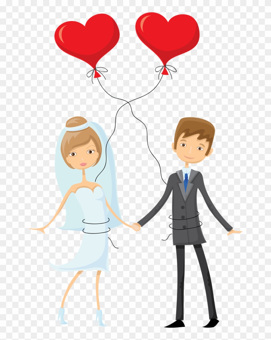 ♛this Is Me♛ Wedding - Novio Y Novia De Boda Vector .png Clipart