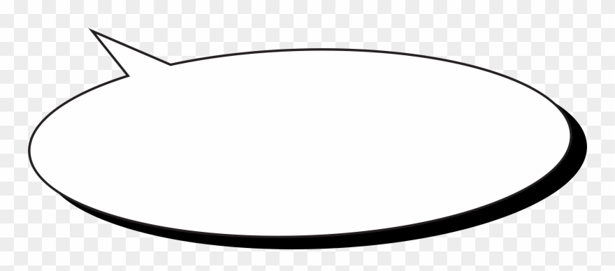 Comic Speech Transparent Png Clip Art Image - Comic Speech Bubble Png