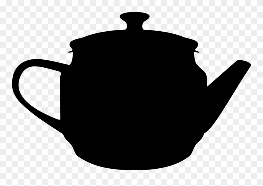 Tea Kettle Clipart Awesome Tea - Teapot Clipart Grey - Png Download