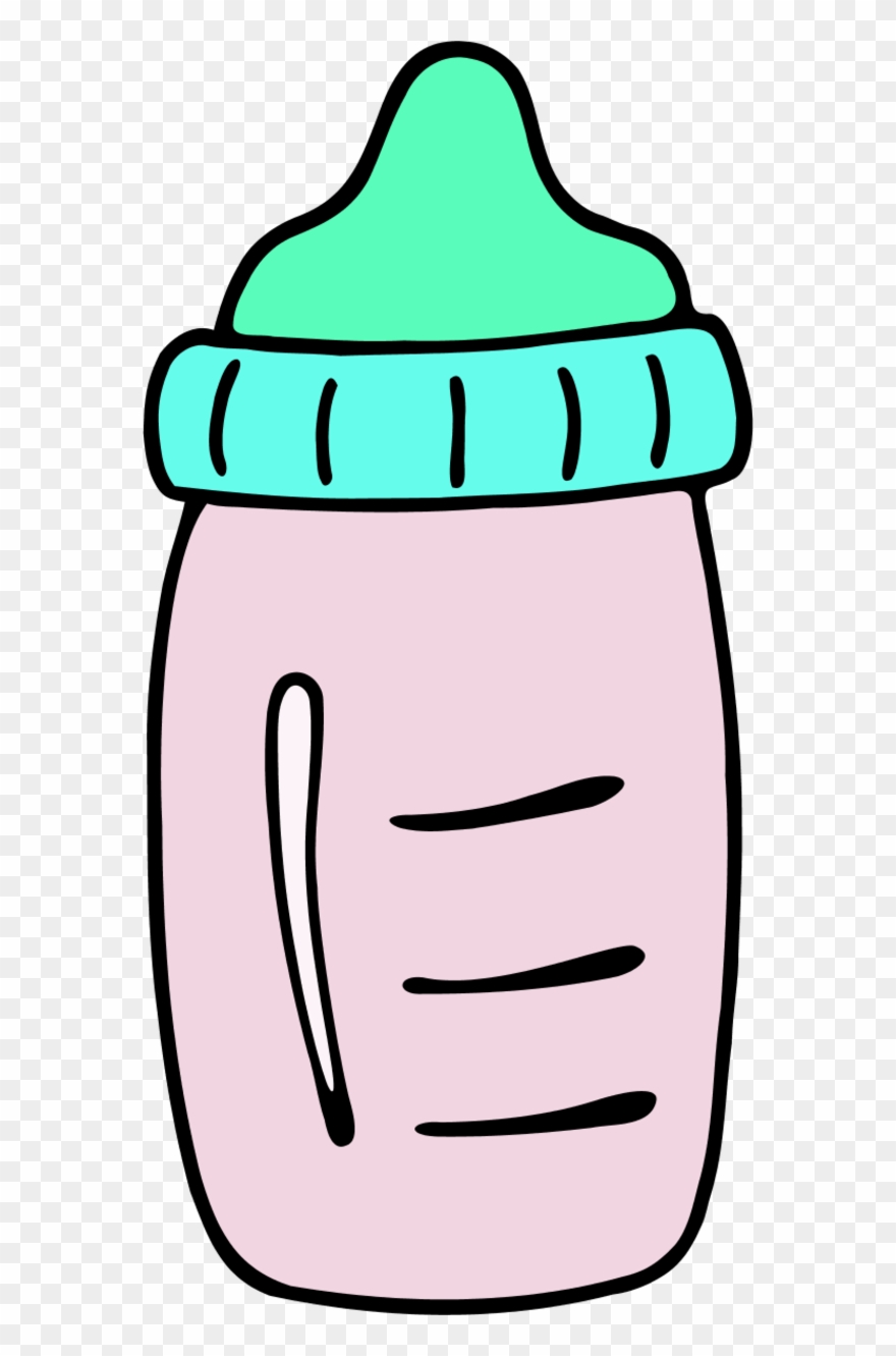 Vector Clip Art - Baby Bottle Clip Art - Png Download