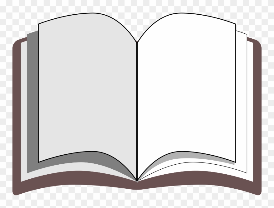 Free Open Book - رسم كتاب مفتوح كبير Clipart