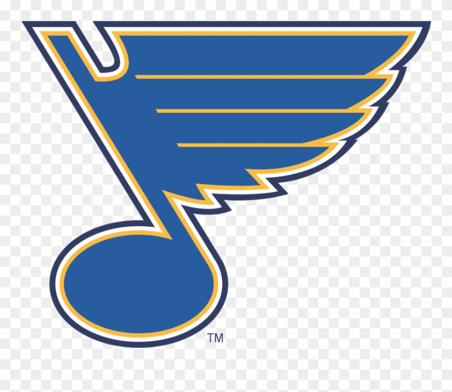 St Louis Blues Logo Logo Share Just Married Couple - Blues St Louis Clipart