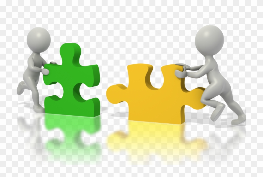 Puzzle Png Clipart Jigsaw Puzzles Cute Cats Jigsaw - Putting Two Puzzle Pieces Together Transparent Png