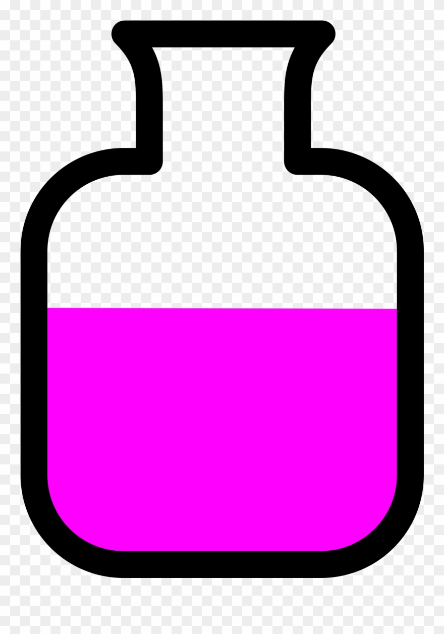 Icon Big Image Png - Science Bottles Clip Art Transparent Png