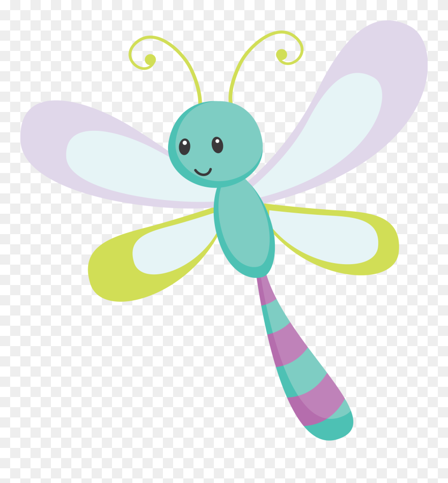 Rock Painting - Libelula Clipart - Png Download