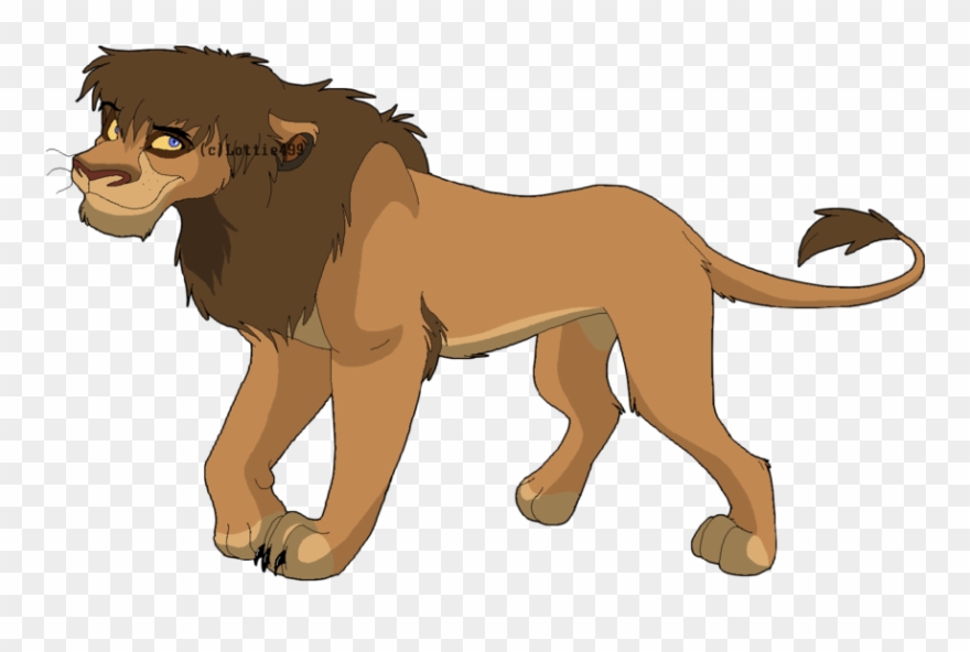 Png Freeuse Bender Drawing Mad - Lion King Male Vitani Clipart