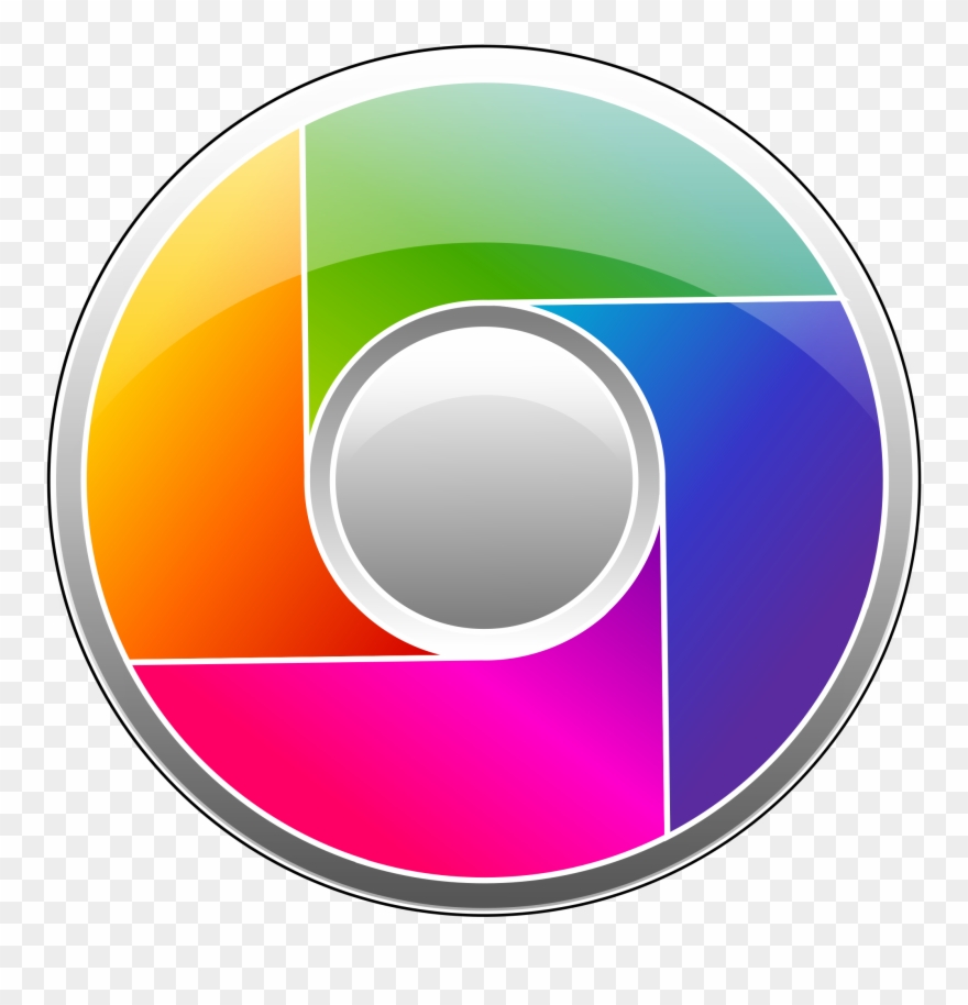 Glossy Windmill Pattern - Circle Clipart