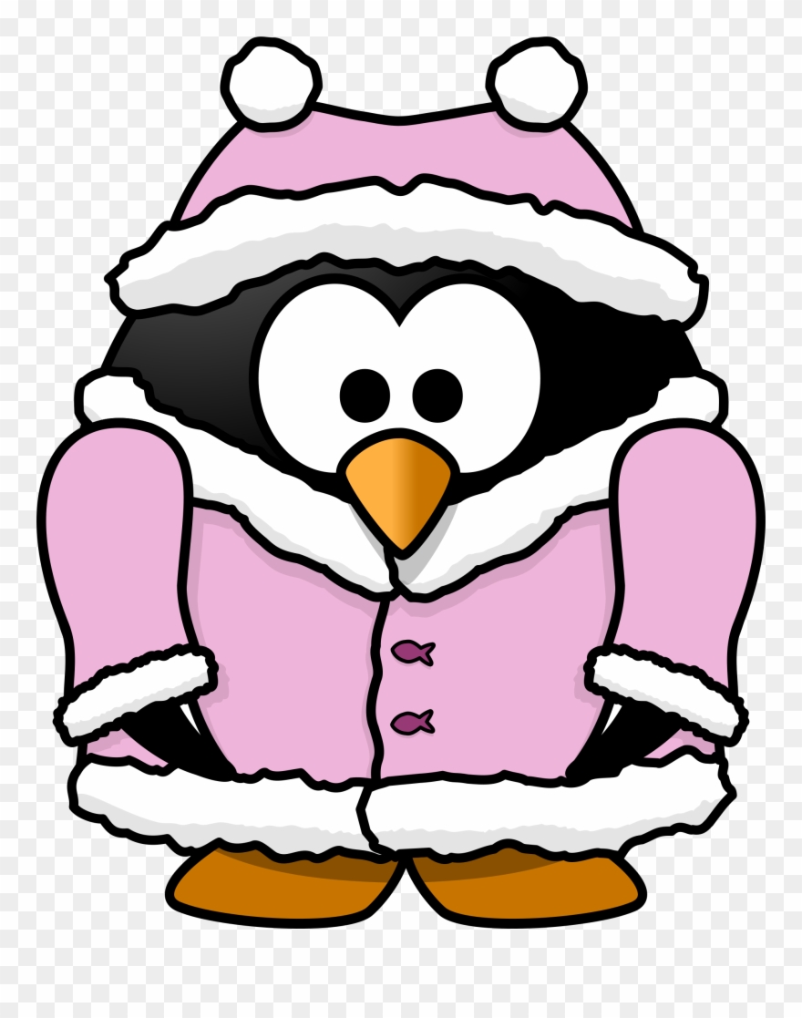 Penguin Chick Big Image Png - My Chilly Penguin Notebook Clipart