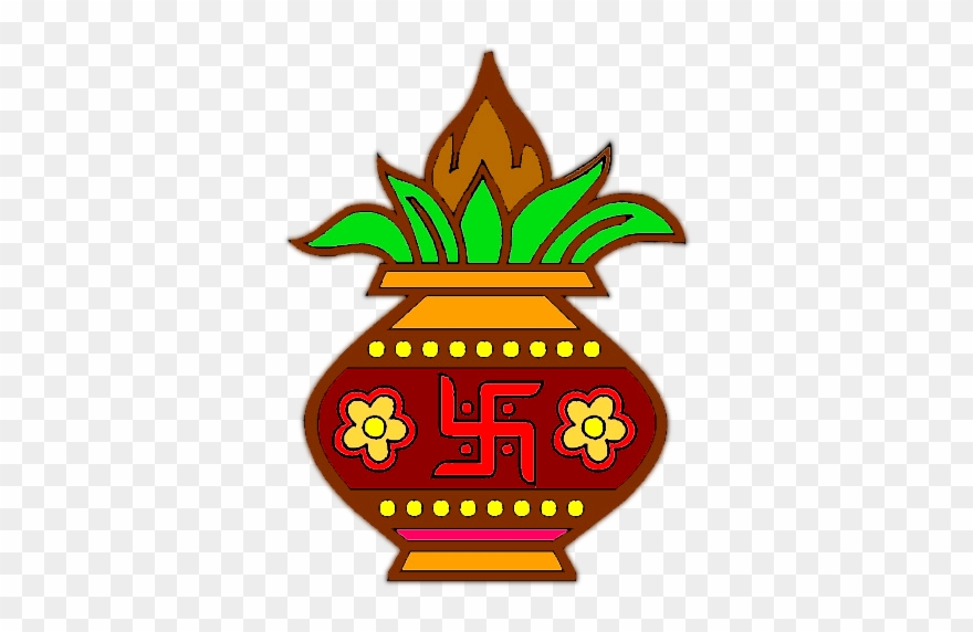 Collection Of Free Calash Puja Download On - Imaginations - Karwa Chauth Theme Printed Tambola Ticket Clipart