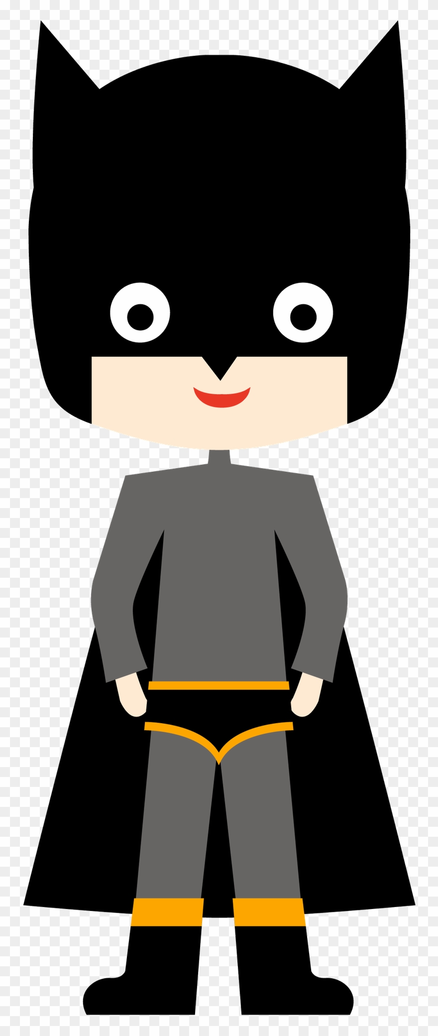 Minus Clipart Boy, Cute Clipart, Scrapbook Journal, - Superhero - Png Download