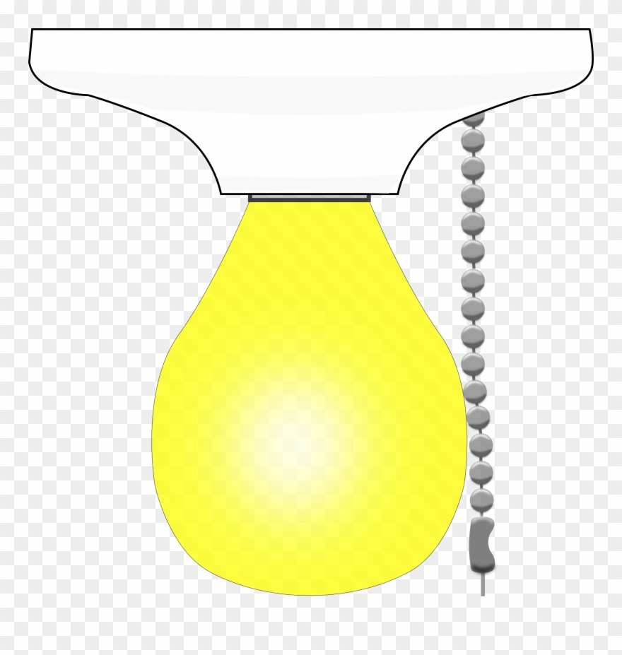 Bulb Light Fixture Clip Art - Incandescent Light Bulb - Png Download