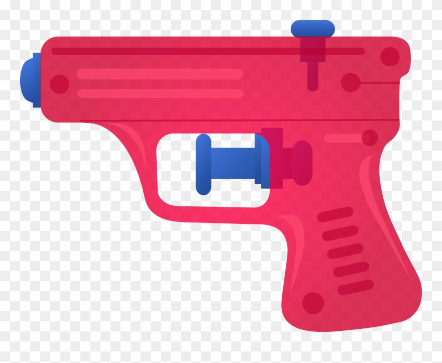Laser Clipart Toy Gun - Squirt Gun Clip Art - Png Download