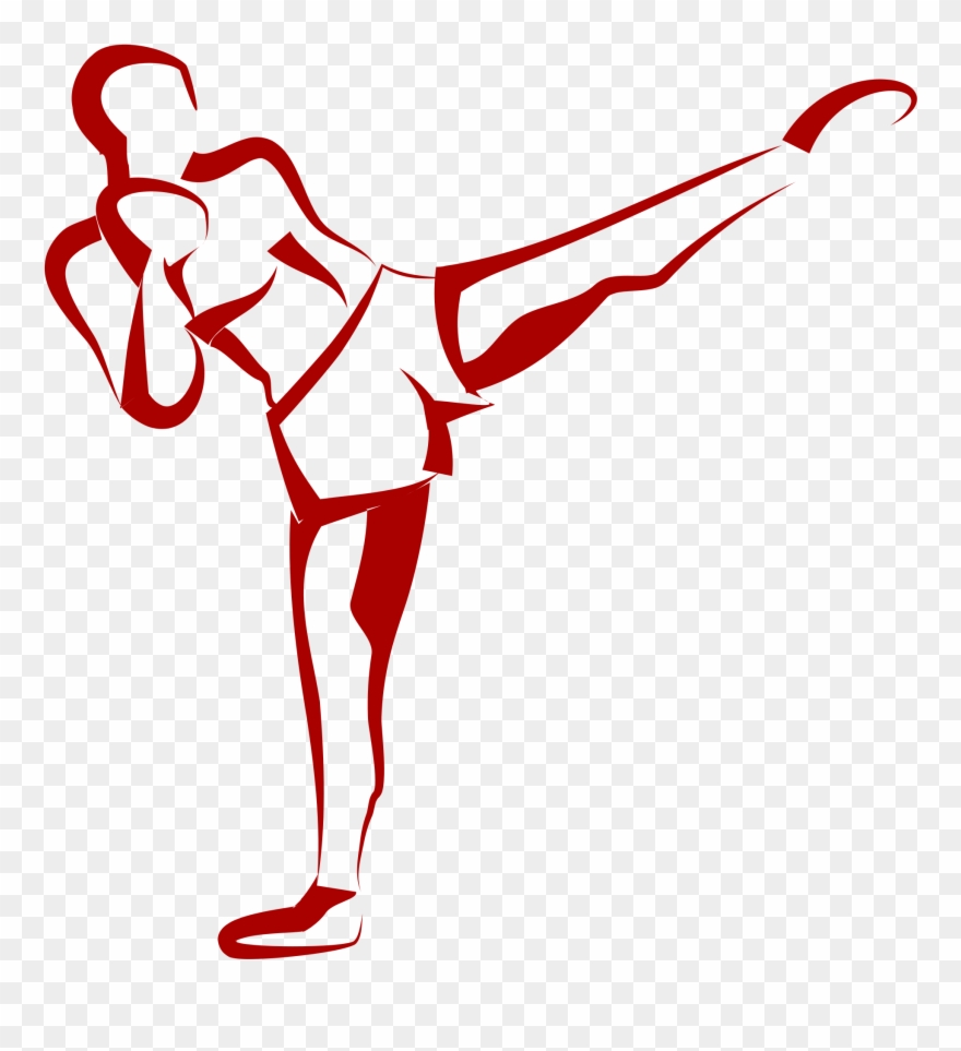 Big Image - Muay Thai Clipart